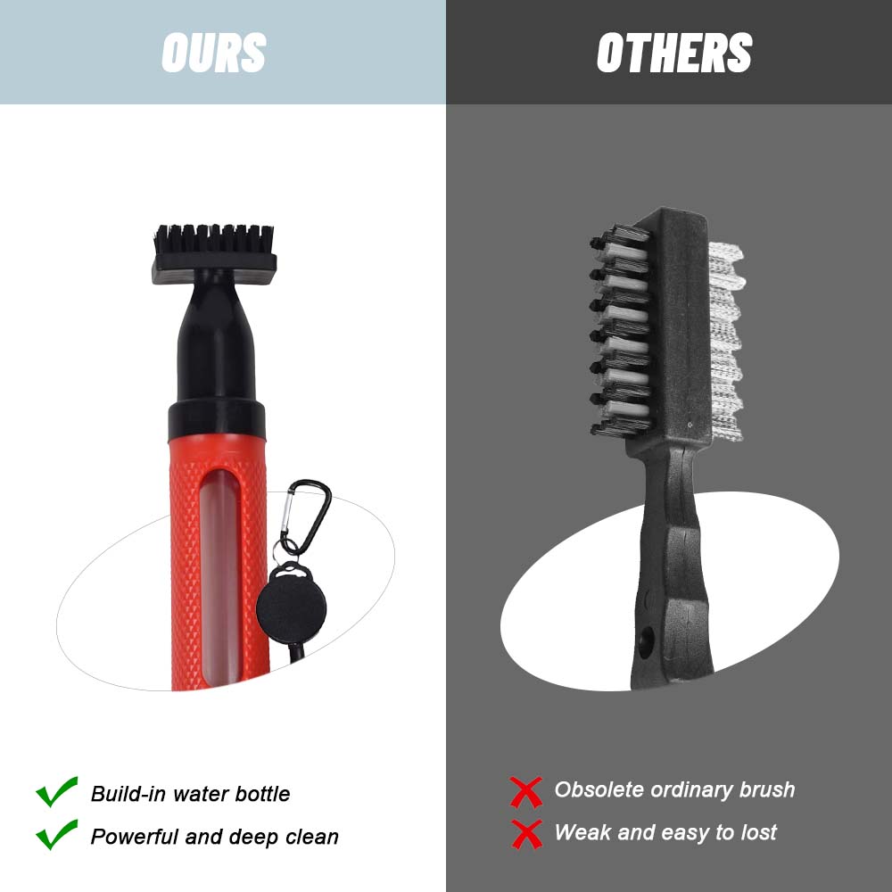 Golfclub reinigingsborstel met - Golf Equipment Holder recensie en prijs