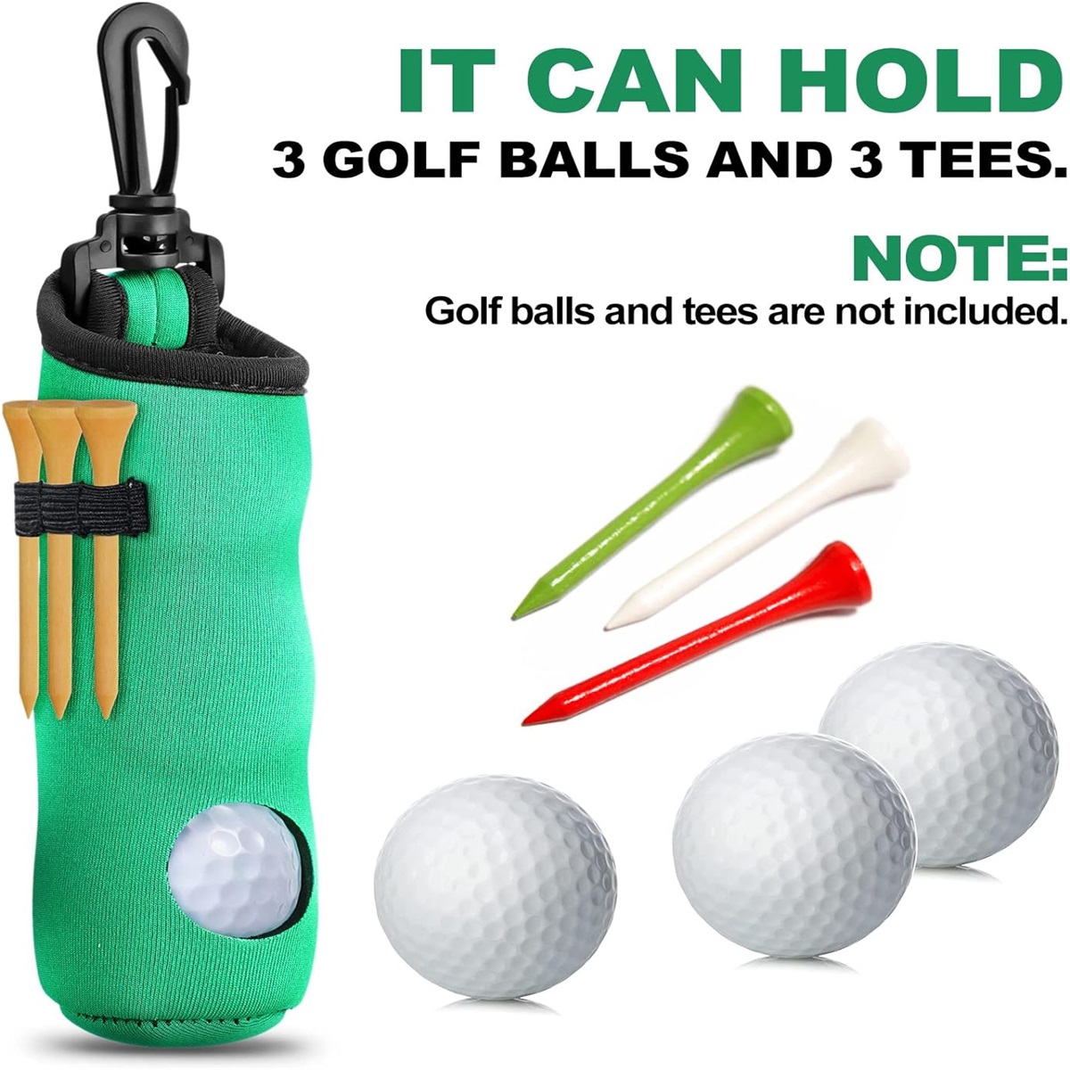 1Pc Golf Tee Houder, Golfbal D - Golf Equipment Holder recensie en prijs