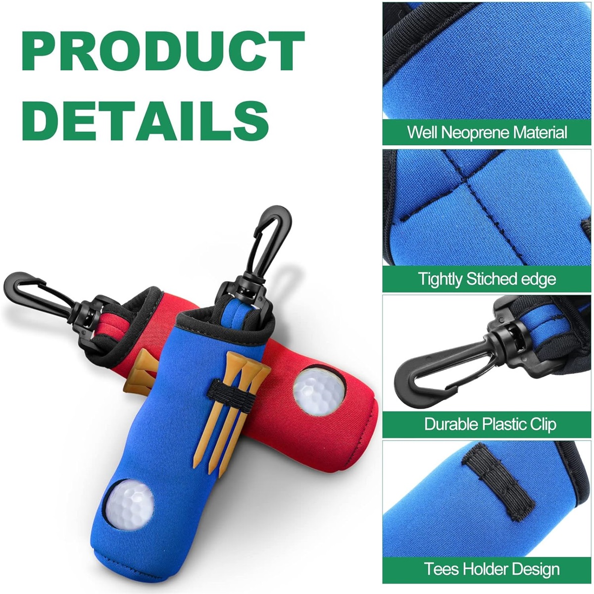 1Pc Golf Tee Houder, Golfbal D - Golf Equipment Holder recensie en prijs